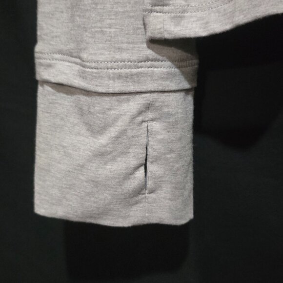 Path Projects Made in USA Pyrenees T19 Performance Hoodie - Heather Gray - sz XL - Picture 4 of 6